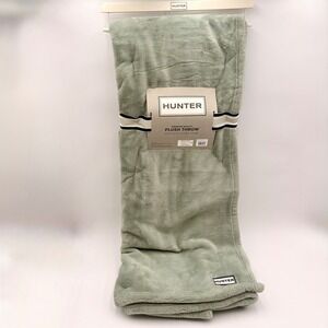 Hunter Premium Plush Throw Blanket Sage Green 50x70